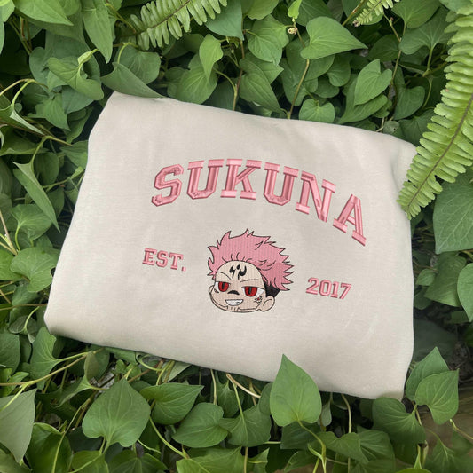 Jujutsu Kaisen Character Embroidered Shirt - Ryomen Sukuna